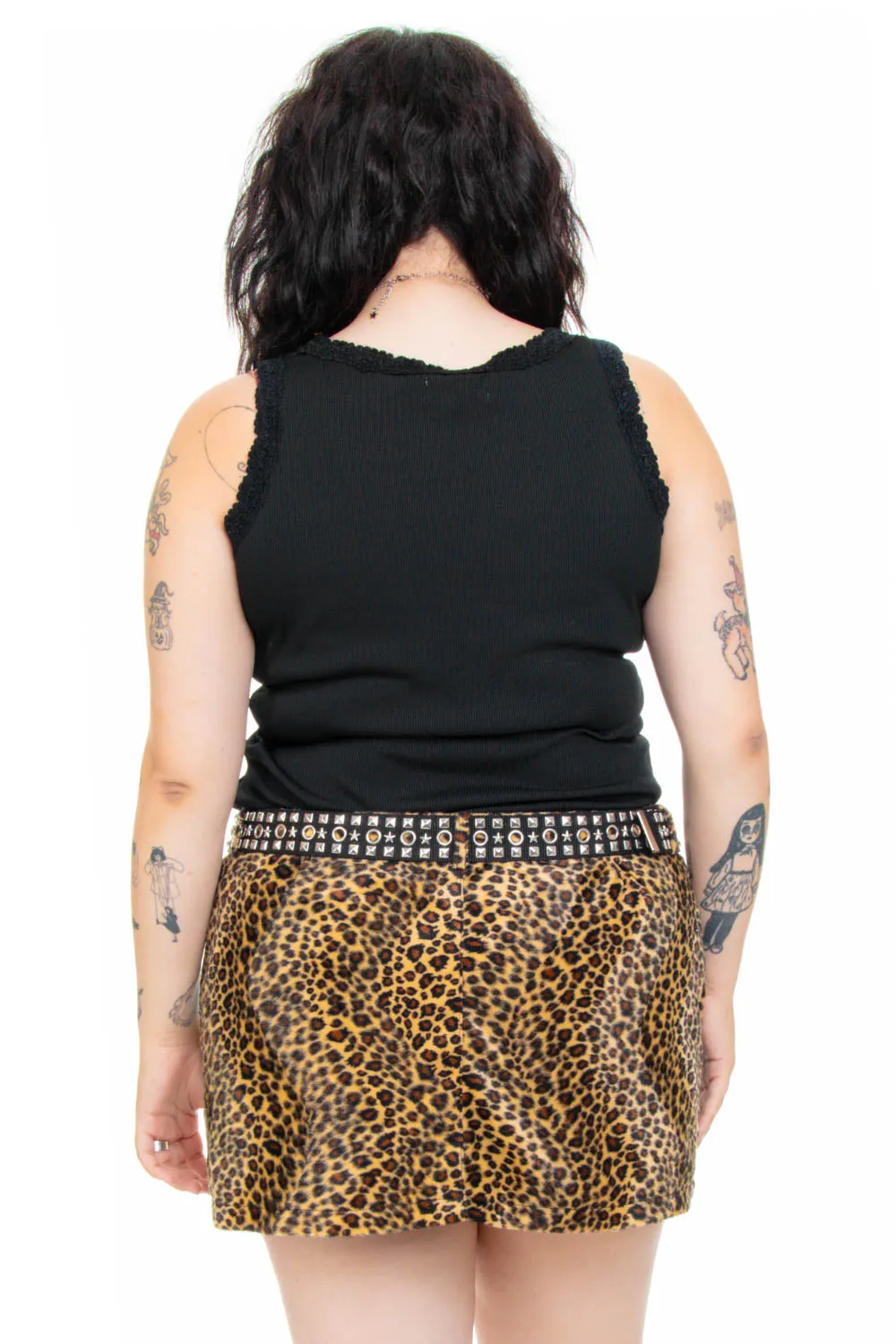 Vintage 90's Black Ribbed Knit Tank Top - L/XL/2X sold by Tunnel Vision product image thumbnail 5