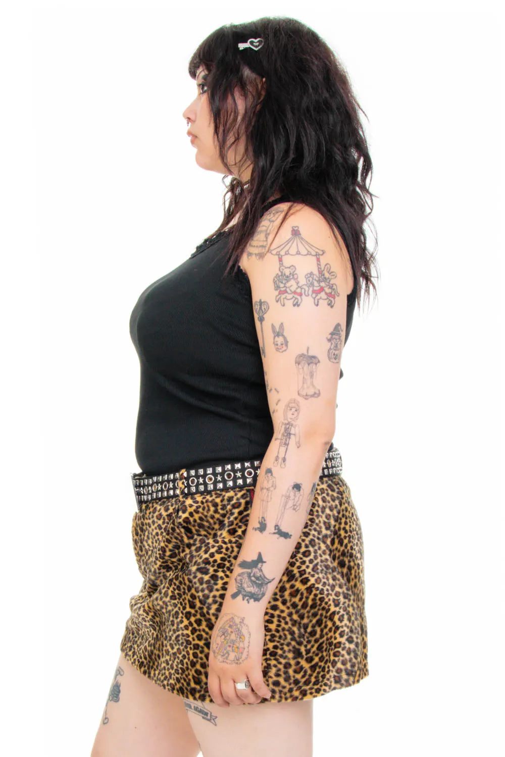 Vintage 90's Black Ribbed Knit Tank Top - L/XL/2X sold by Tunnel Vision product image thumbnail 4