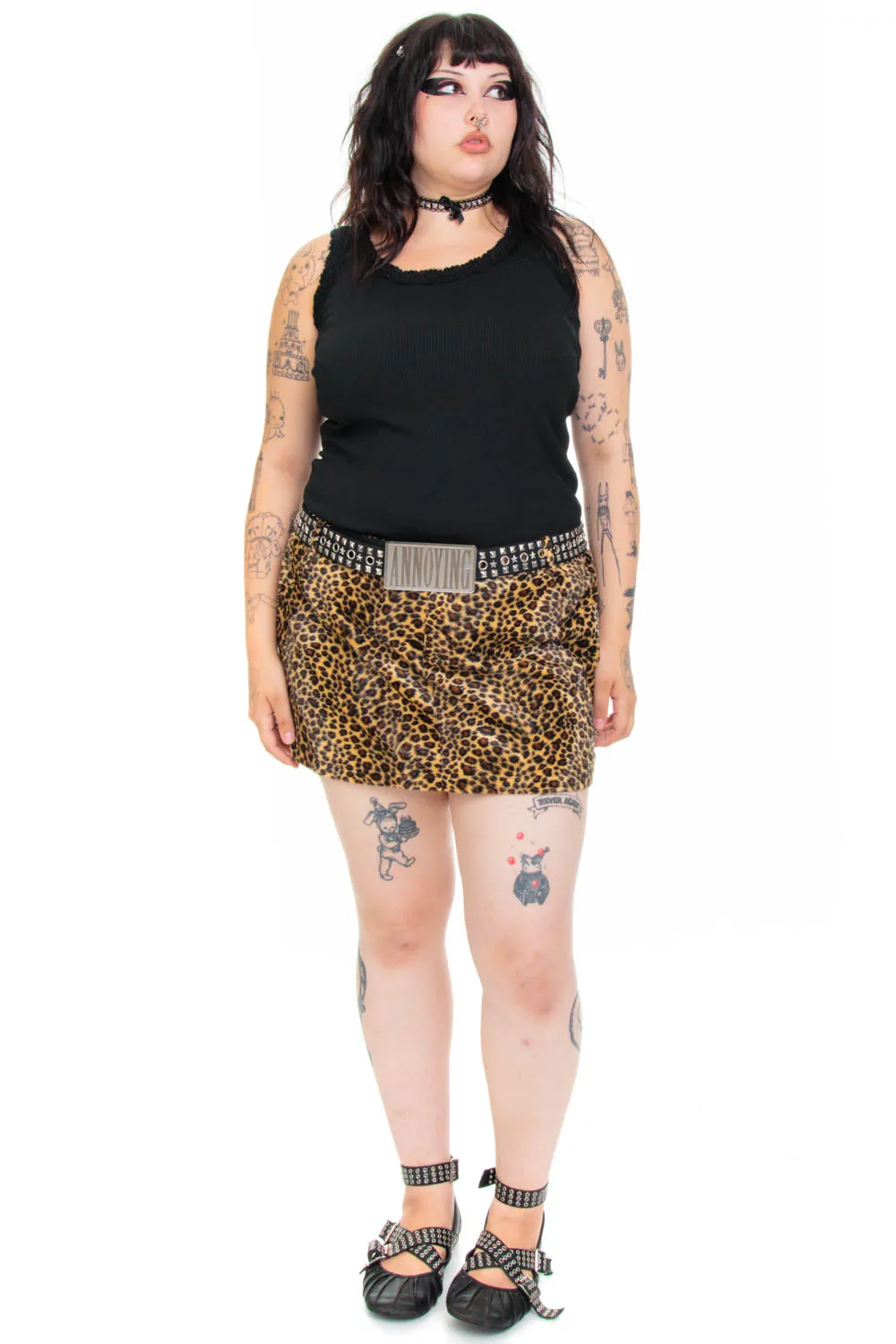 Vintage 90's Black Ribbed Knit Tank Top - L/XL/2X sold by Tunnel Vision product image thumbnail 2