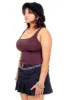 Vintage Y2K Charlotte Brown Tank Top - M/L sold by Tunnel Vision