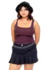 Vintage Y2K Charlotte Brown Tank Top - M/L sold by Tunnel Vision