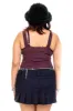 Vintage Y2K Charlotte Brown Tank Top - M/L sold by Tunnel Vision
