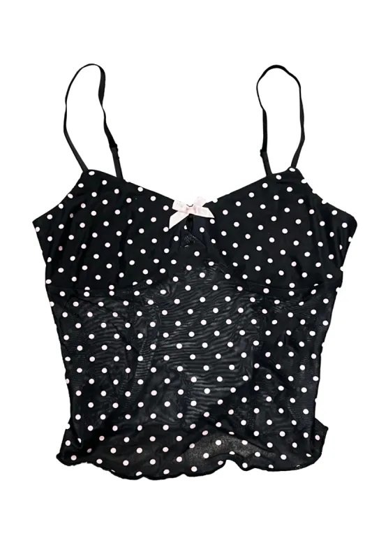 Babs Polka Dot Camisole sold by Tunnel Vision
