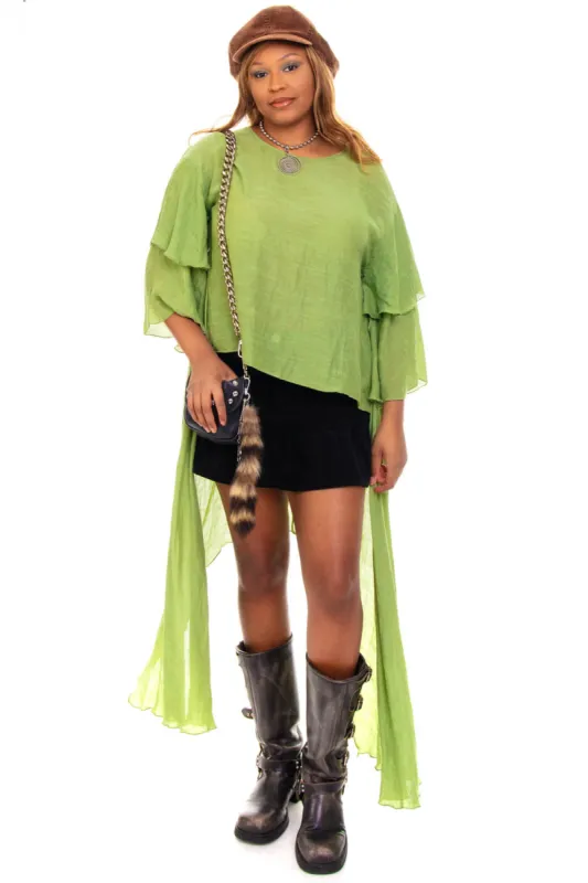 Not-Quite-Vintage Green Fairy High-Low Top - OSFM sold by Tunnel Vision