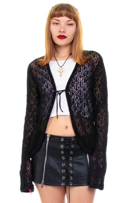 Vintage 90's Witch Knit Cardigan - OSFM sold by Tunnel Vision