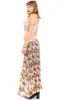 Vintage 90's Pale Pink Floral Max Skirt - M/L sold by Tunnel Vision