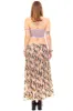 Vintage 90's Pale Pink Floral Max Skirt - M/L sold by Tunnel Vision