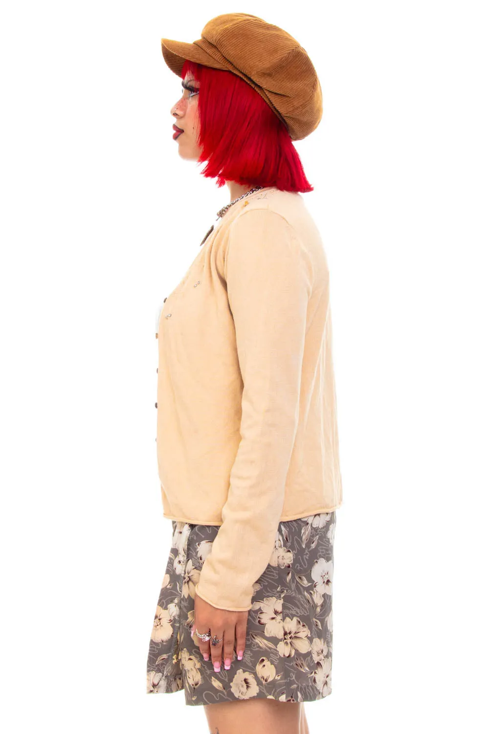 Vintage Y2K Sandy Beaded Cardigan - OSFM sold by Tunnel Vision product image thumbnail 4