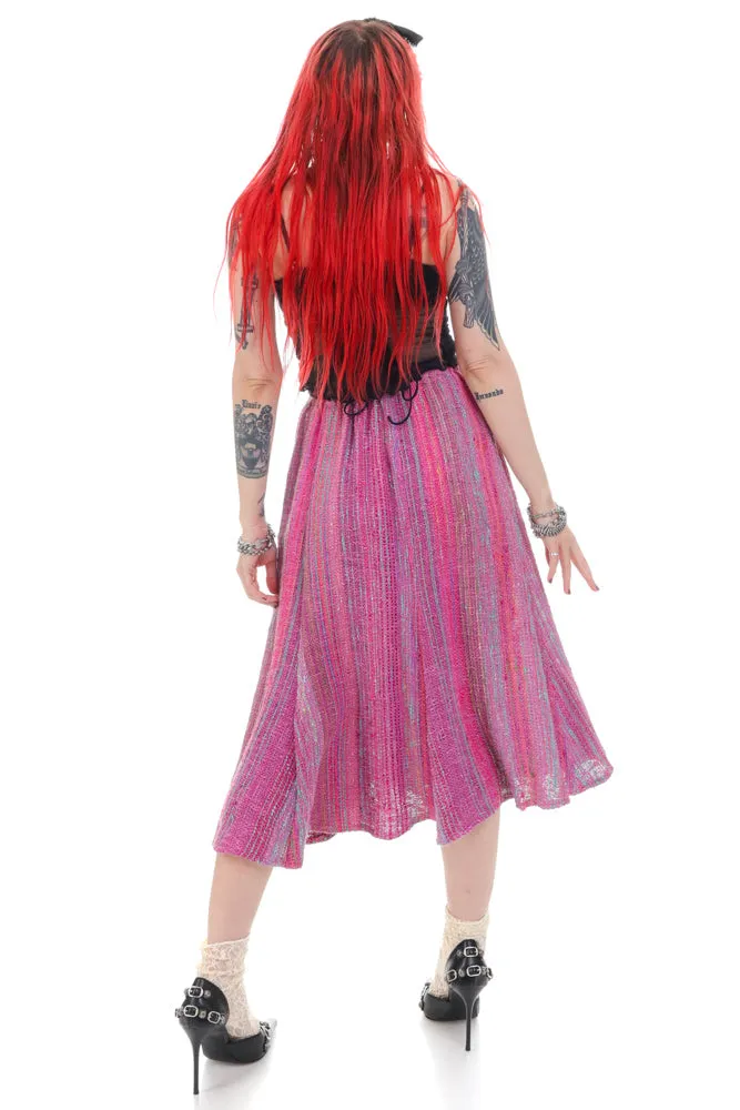 Vintage 90's Spring Candy Knit Midi Skirt - XXS/XS sold by Tunnel Vision product image thumbnail 5