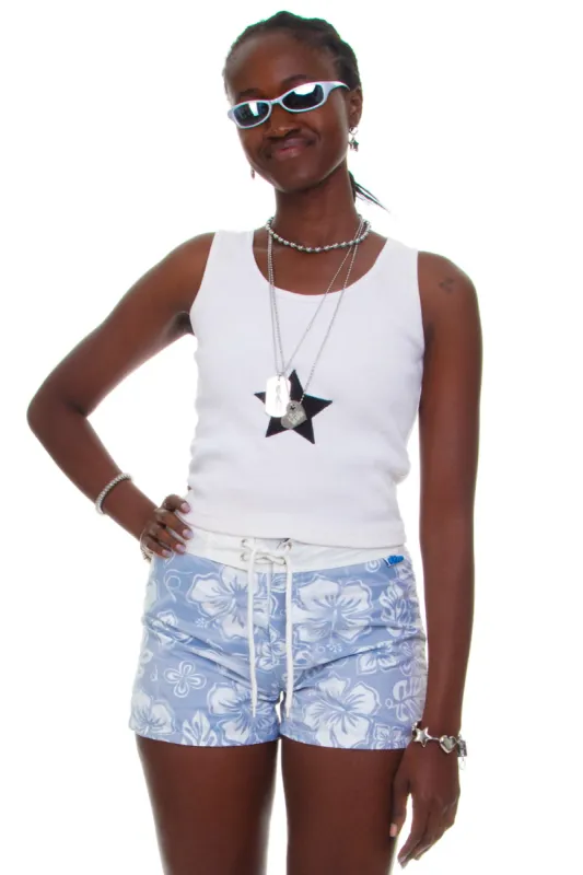 Vintage 90's Floral Board Shorts - M sold by Tunnel Vision