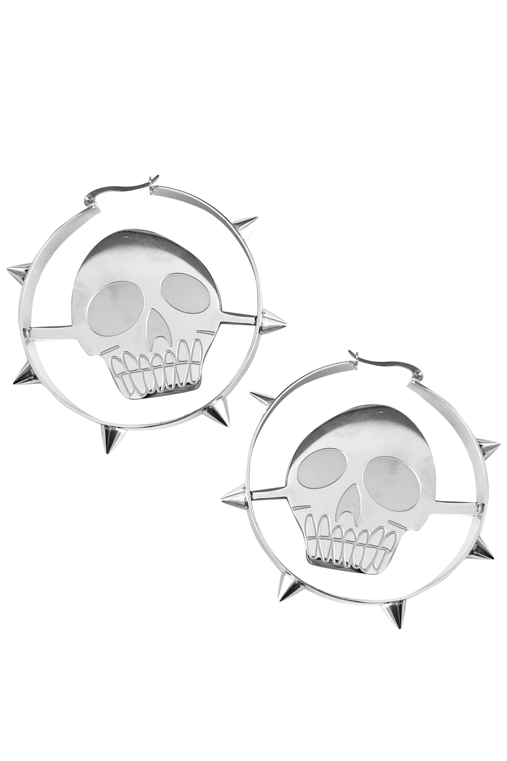 Toxic! Spiked Hoop Earrings sold by Tunnel Vision