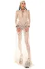 Vintage Y2K Romantic Lace Maxi Dress - S/M sold by Tunnel Vision