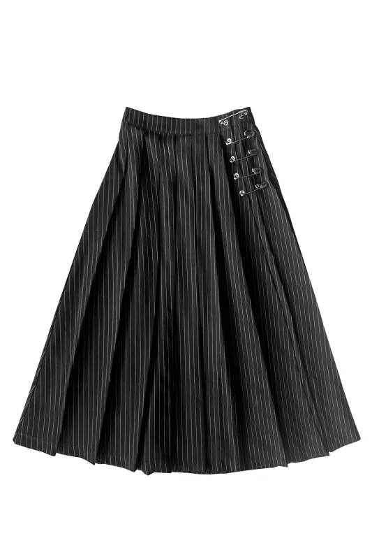 Muzzle Pinstripe Maxi Kilt sold by Tunnel Vision