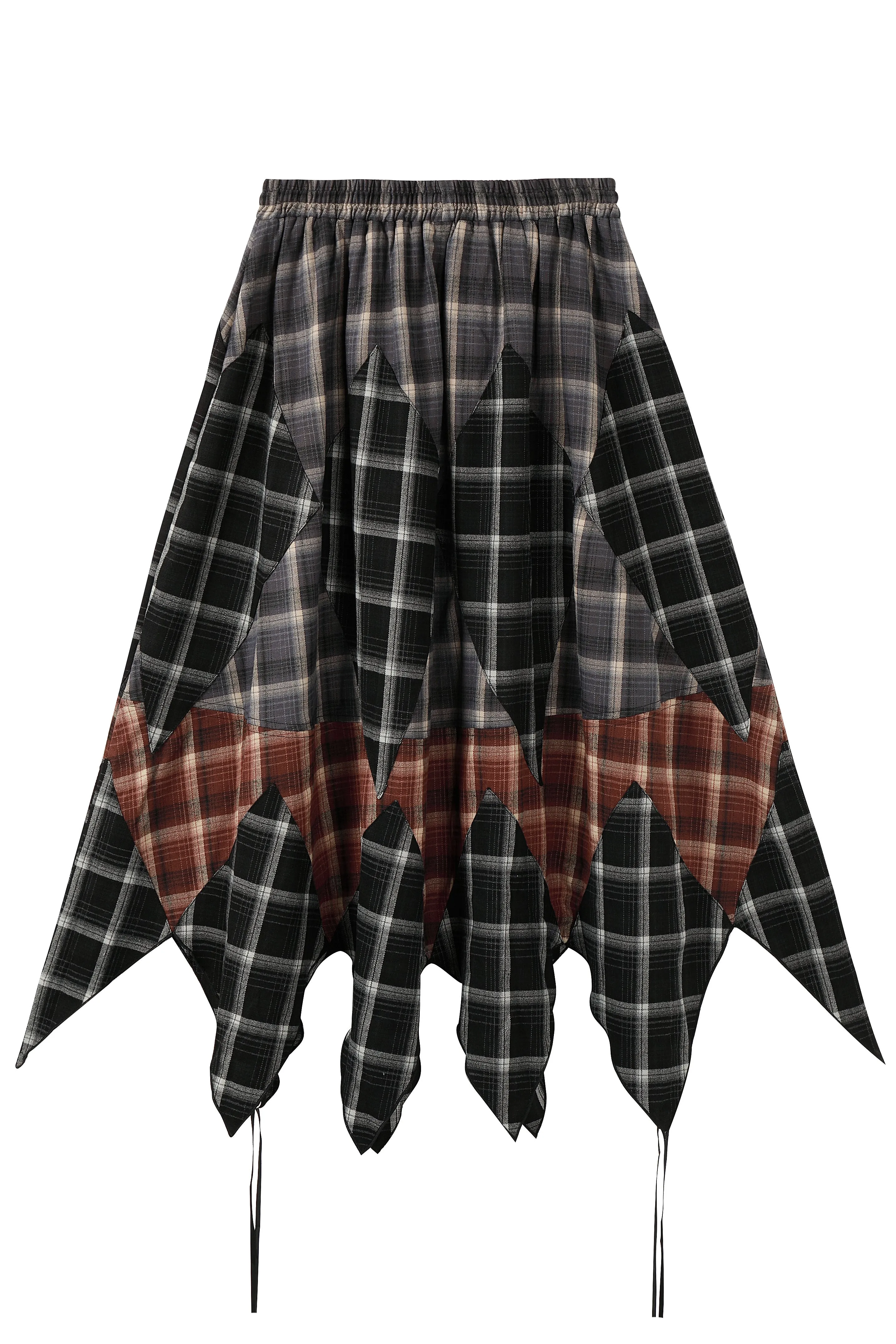 Overload Patchwork Handkerchief Maxi Skirt sold by Tunnel Vision product image thumbnail 2