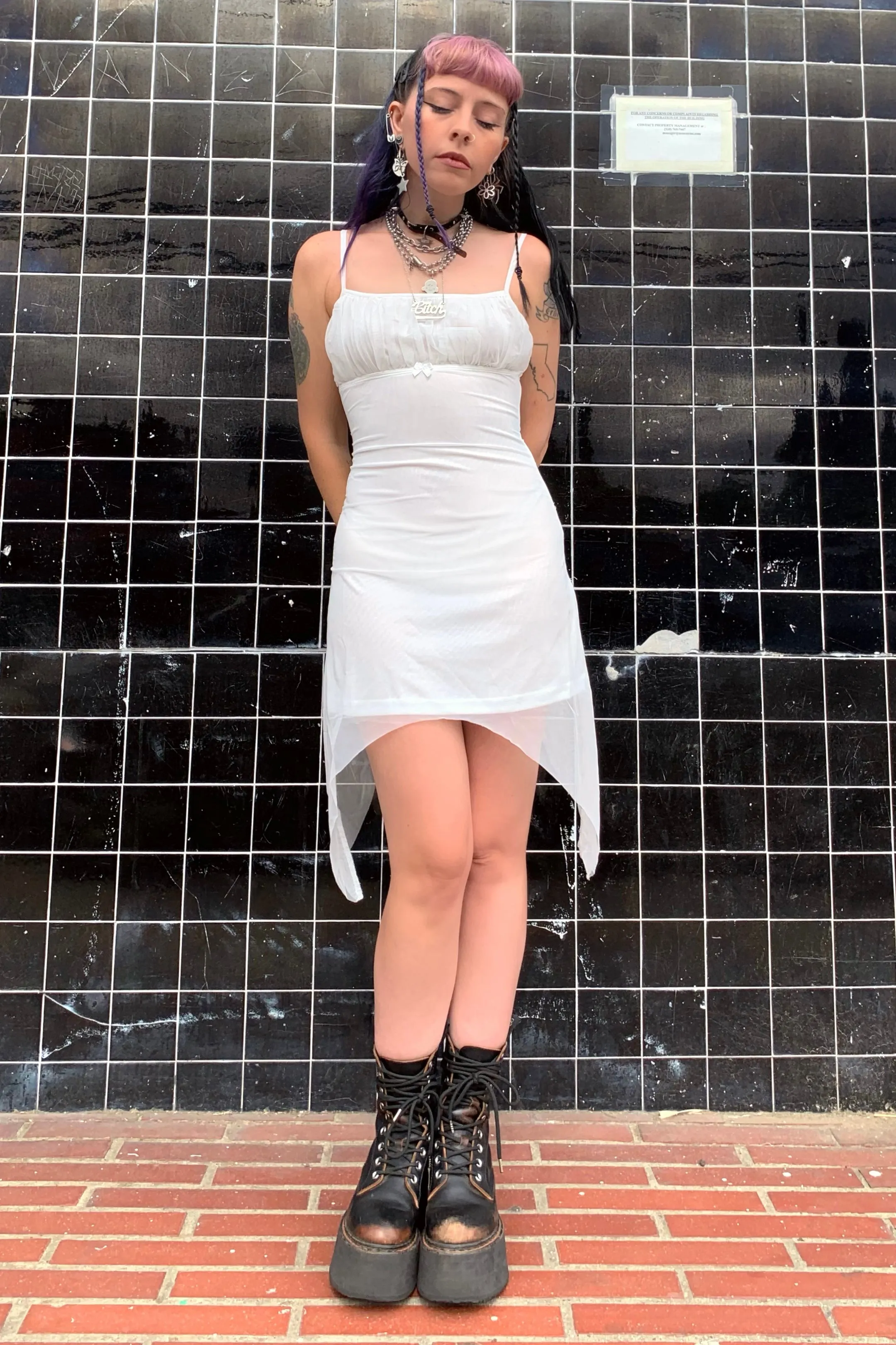 TUNNEL VISION SECONDHAND (GRADE A) White Fairy Princess Dress sold by Tunnel Vision product image thumbnail 2