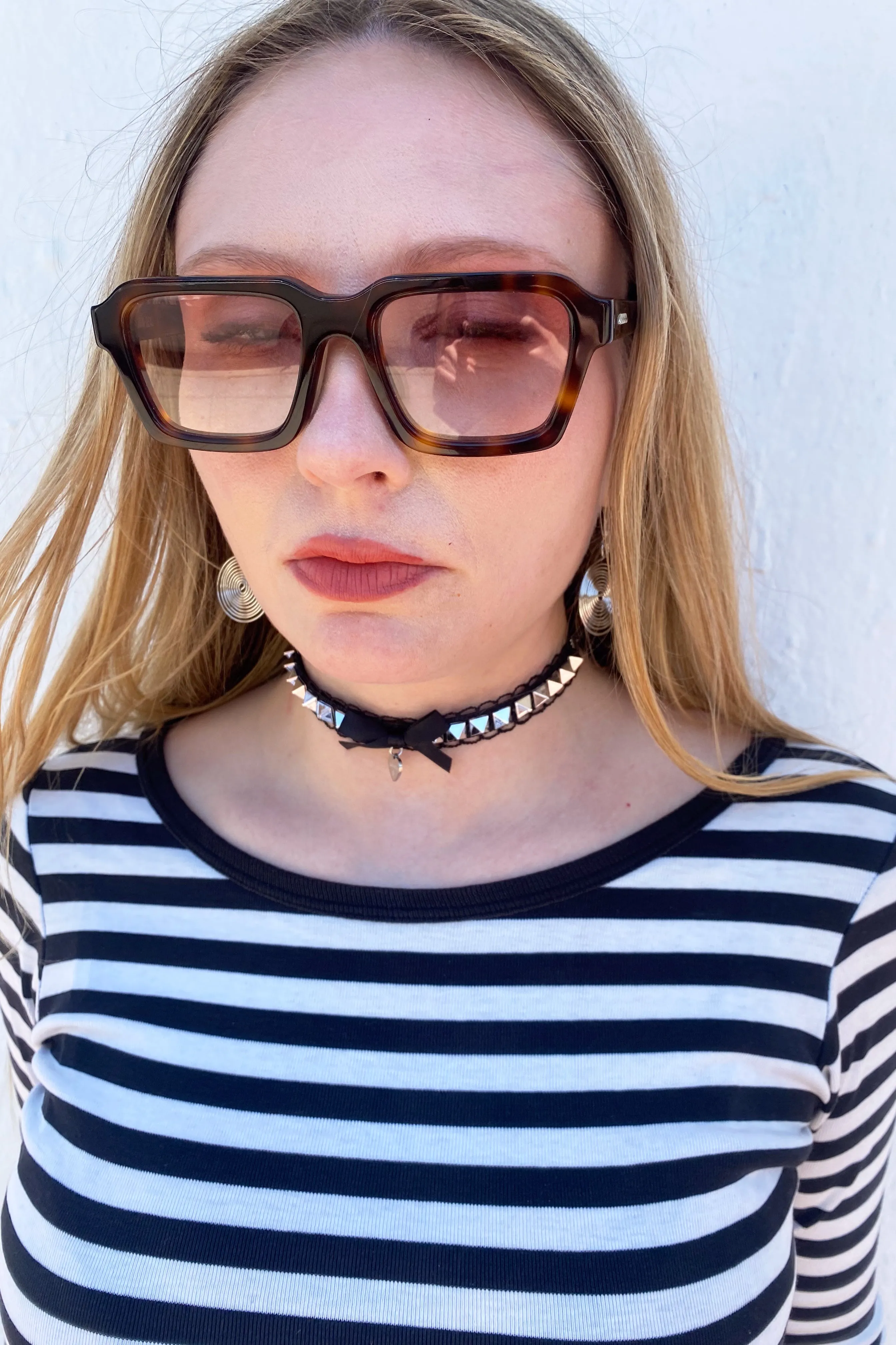 Ribbon Stud Lovely Bow Choker sold by Tunnel Vision product image thumbnail 3