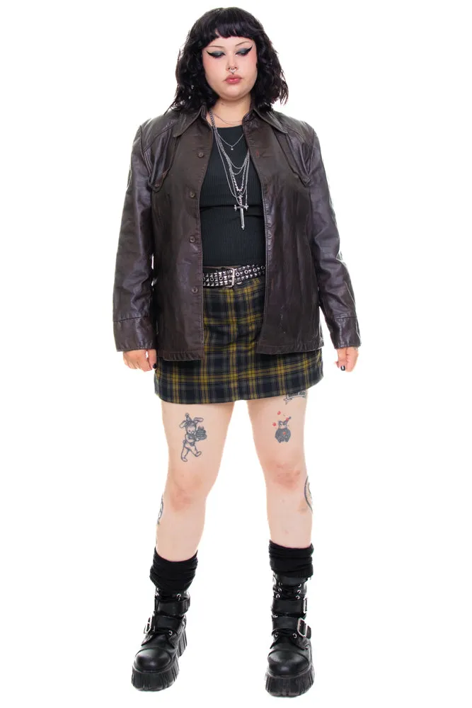 Vintage 70's Starsky Brown Leather Jacket - XL sold by Tunnel Vision product image thumbnail 2