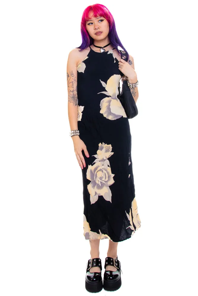 Vintage 90's Floral Maxi Dress - XS/S sold by Tunnel Vision product image thumbnail 2