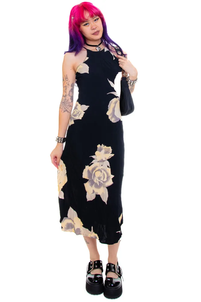 Vintage 90's Floral Maxi Dress - XS/S sold by Tunnel Vision