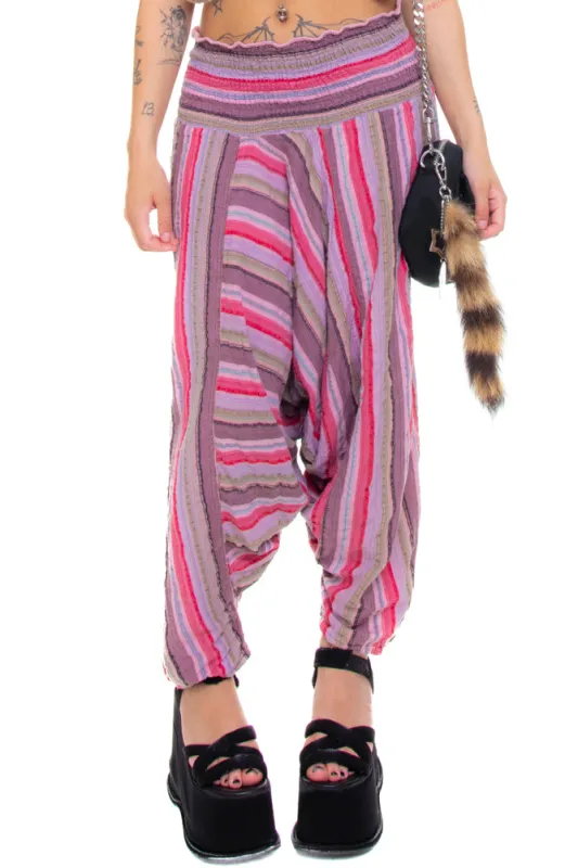 Vintage 90's Striped Hippie Pants - XS/S/M sold by Tunnel Vision
