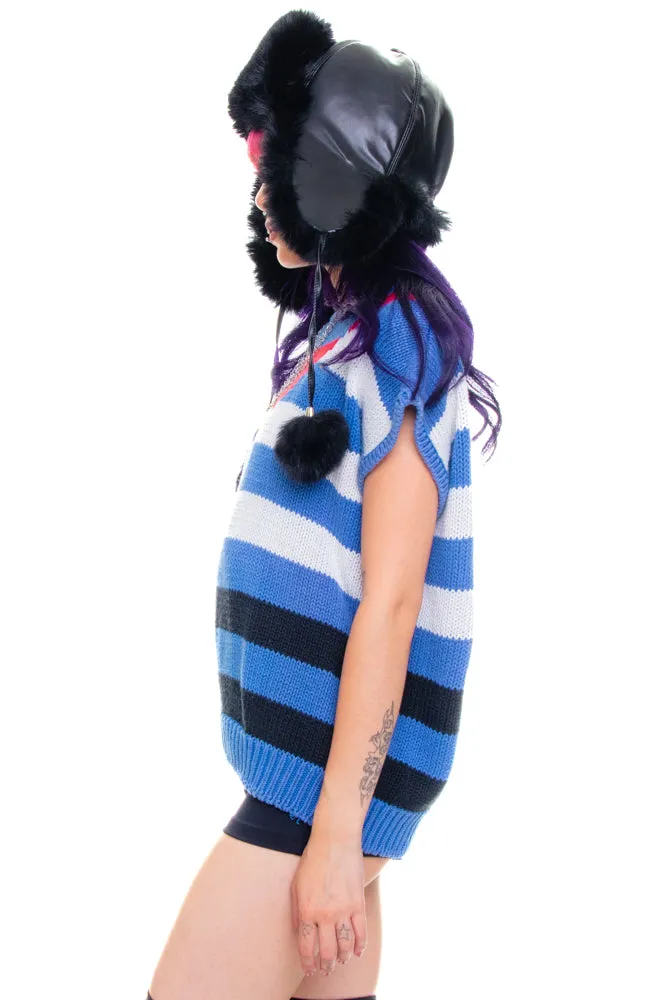 Vintage 80's Indie Abstract Knit Tank Top - One Size Fits Many sold by Tunnel Vision product image thumbnail 4