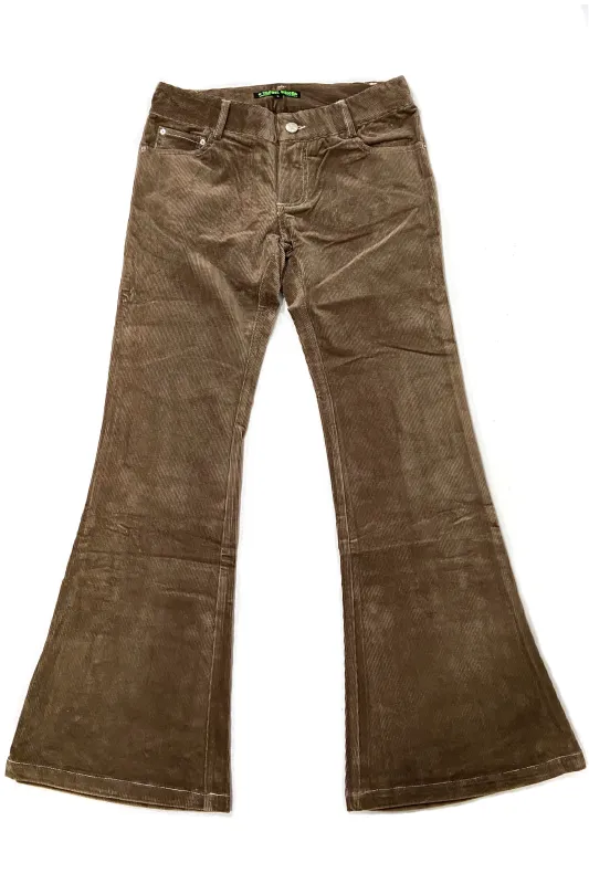 TUNNEL VISION SECONDHAND (GRADE A) Melody Brown Corduroy Flares sold by Tunnel Vision