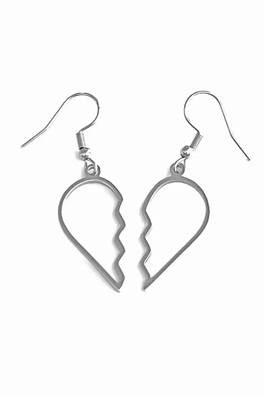 Broken Heart Earrings sold by Tunnel Vision