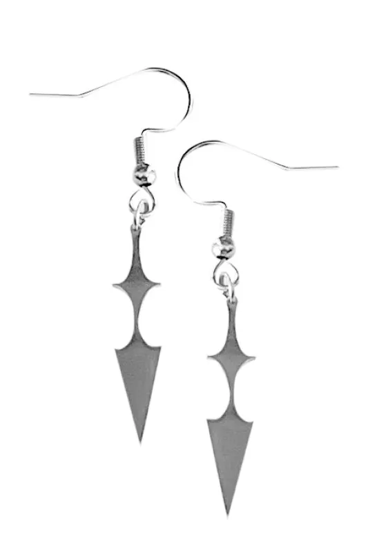 Abstract Dagger Earrings sold by Tunnel Vision
