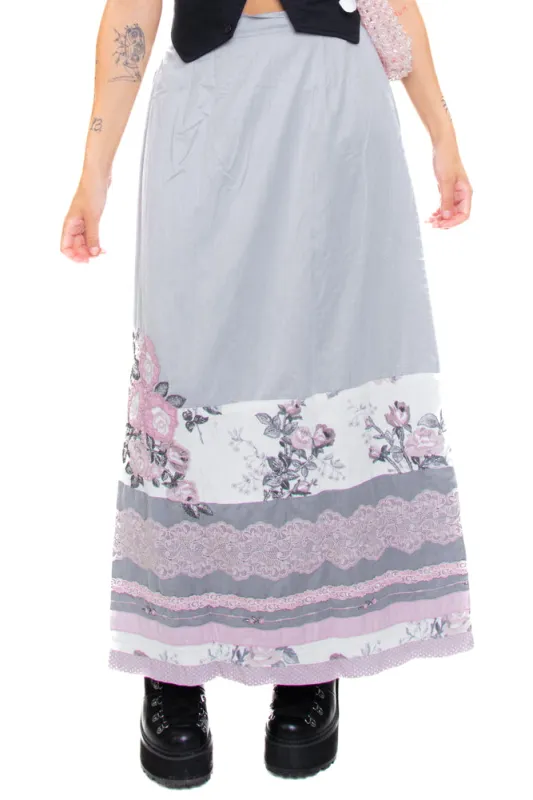 Vintage 80's Simply Sweet Beaded Maxi Skirt - XS/S/M sold by Tunnel Vision