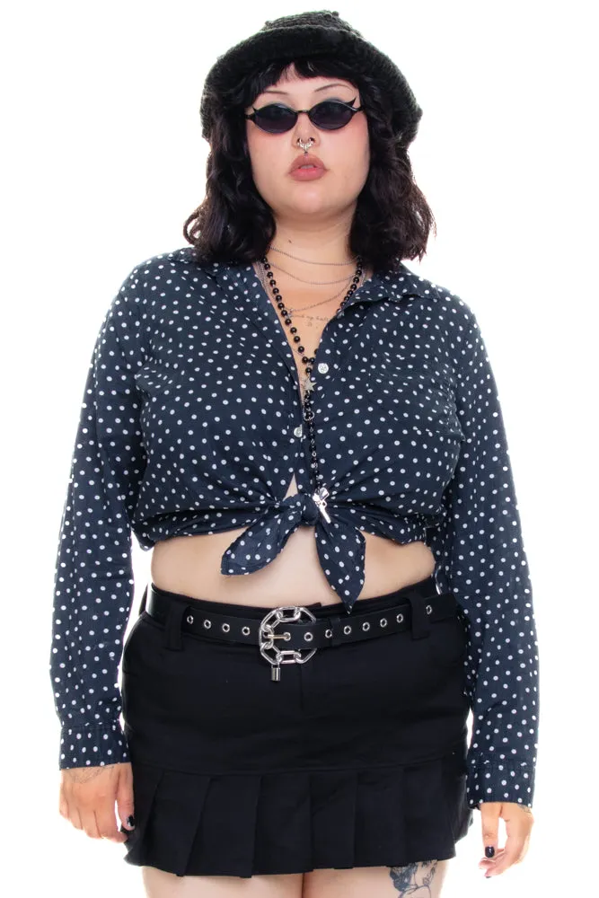 Vintage 90's Polka Dot Button-Up Shirt - L/XL sold by Tunnel Vision