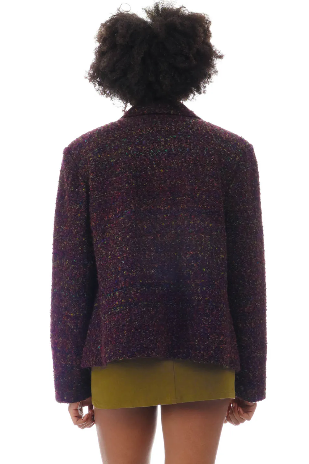 Vintage 90's Moody Purple Button Jacket - S/M sold by Tunnel Vision product image thumbnail 4