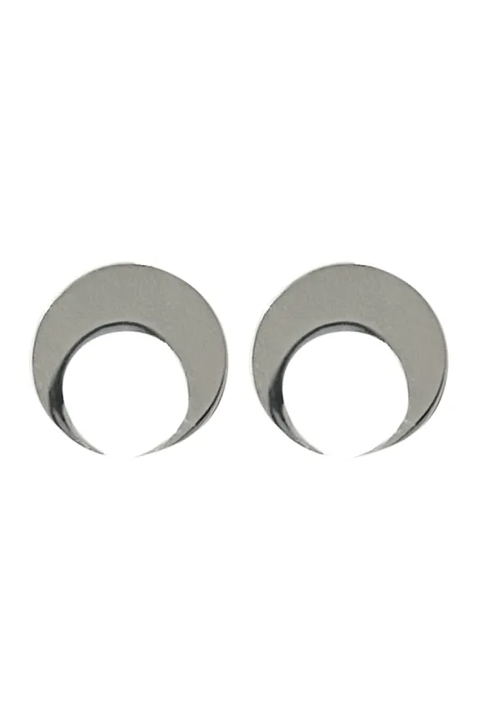 New Moon Stud Earrings sold by Tunnel Vision