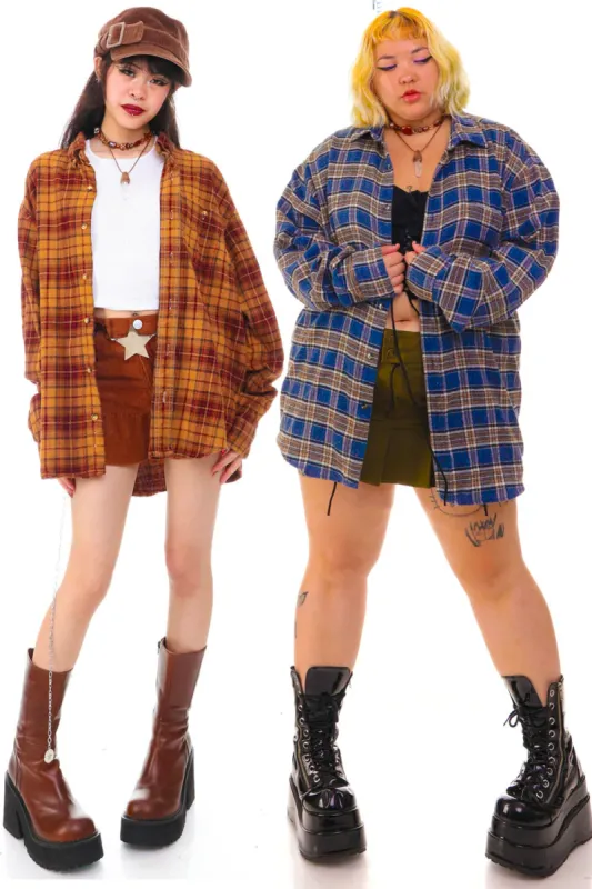 Classic Vintage Plaid Flannels sold by Tunnel Vision