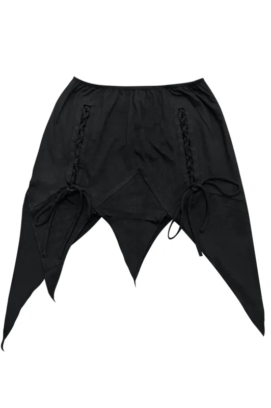 Black Fairy Apocalypse Skirt sold by Tunnel Vision