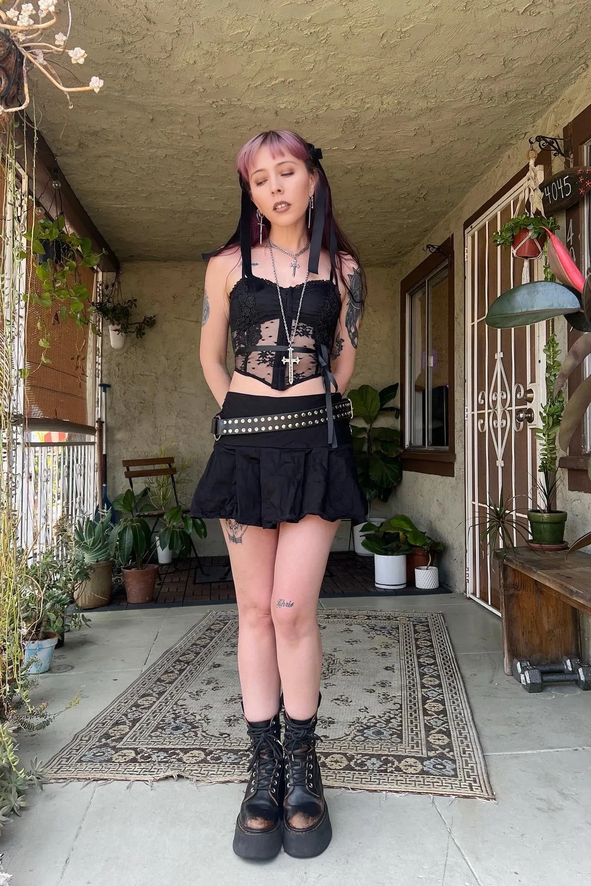 PRE-ORDER: Nesta Black Bustier Top sold by Tunnel Vision product image thumbnail 2