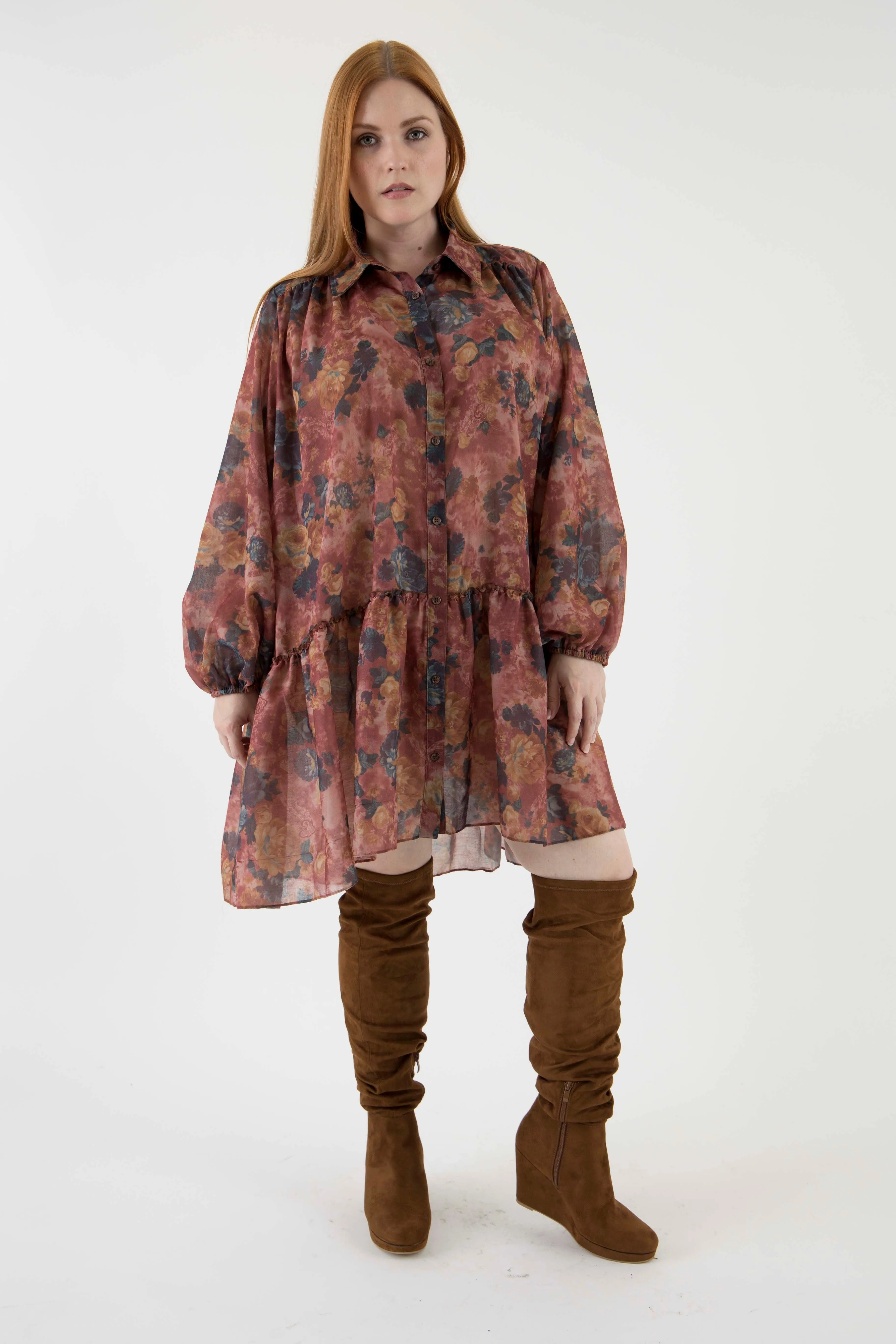 Sarah - Cotton Voile Tunic sold by Sante Grace product image thumbnail 2