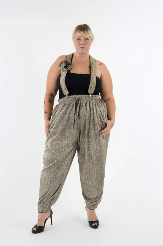 Metallic Suspenders sold by Sante Grace