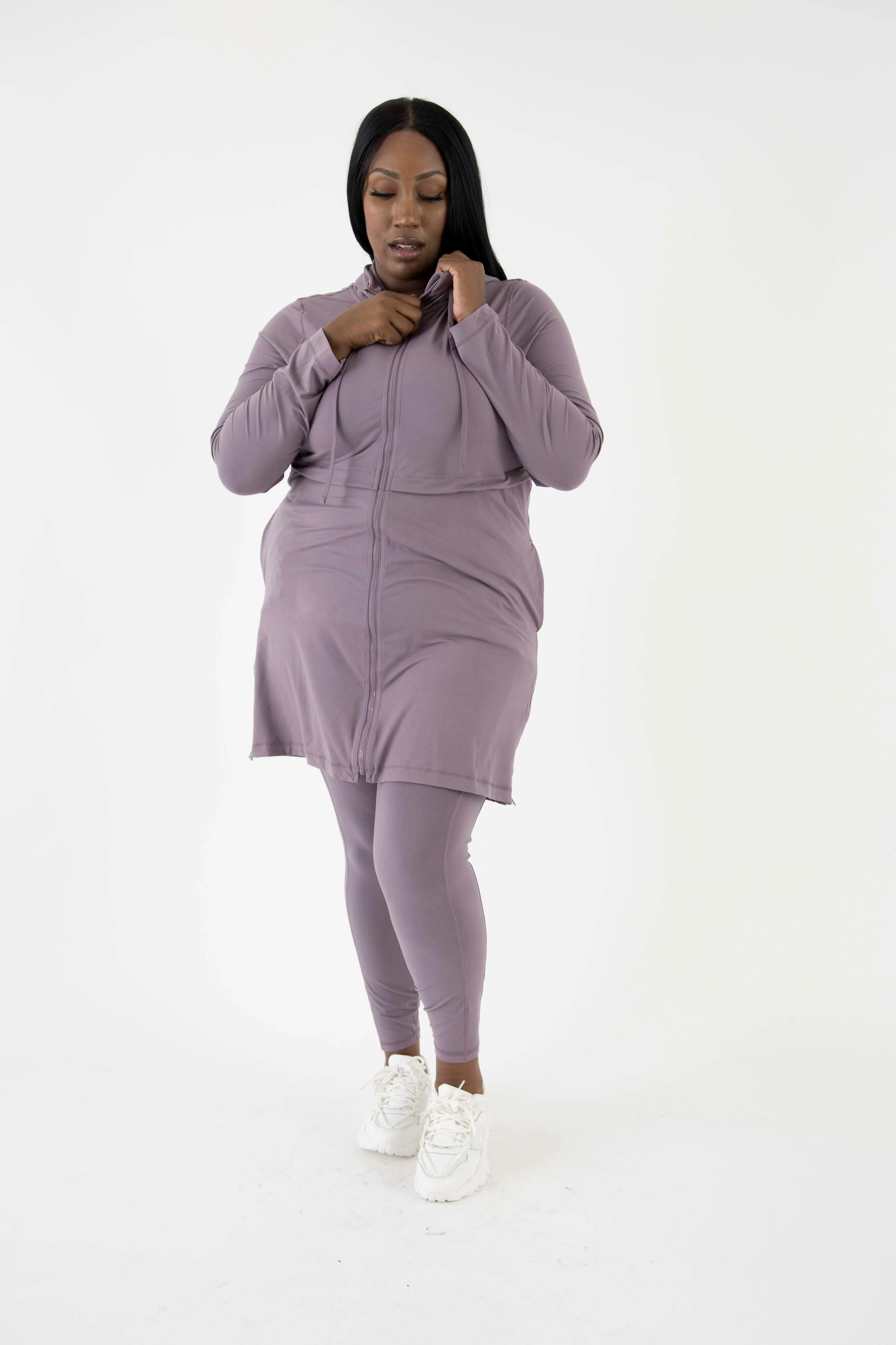 Jackie - Microfiber Anorak Jacket sold by Sante Grace product image thumbnail 2