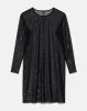 The Ghost Mesh Xray Dress with a Jewel Neckline - Assorted Colors sold by Sante Grace