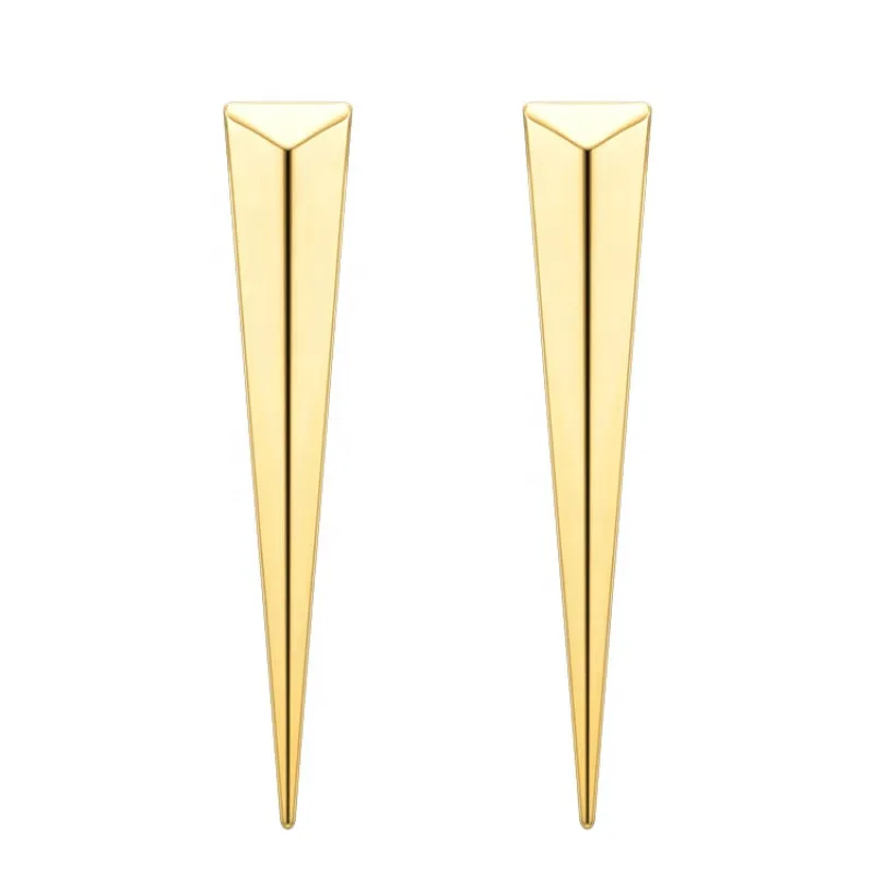 Dagger - Punk styled 18k gold earring sold by Sante Grace