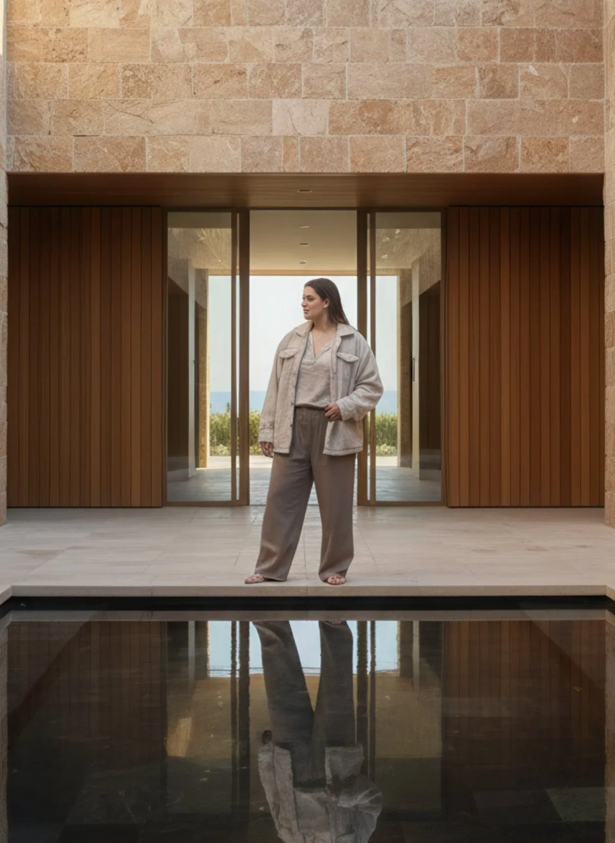 Sherling Plus Size Women's Jacket sold by Sante Grace