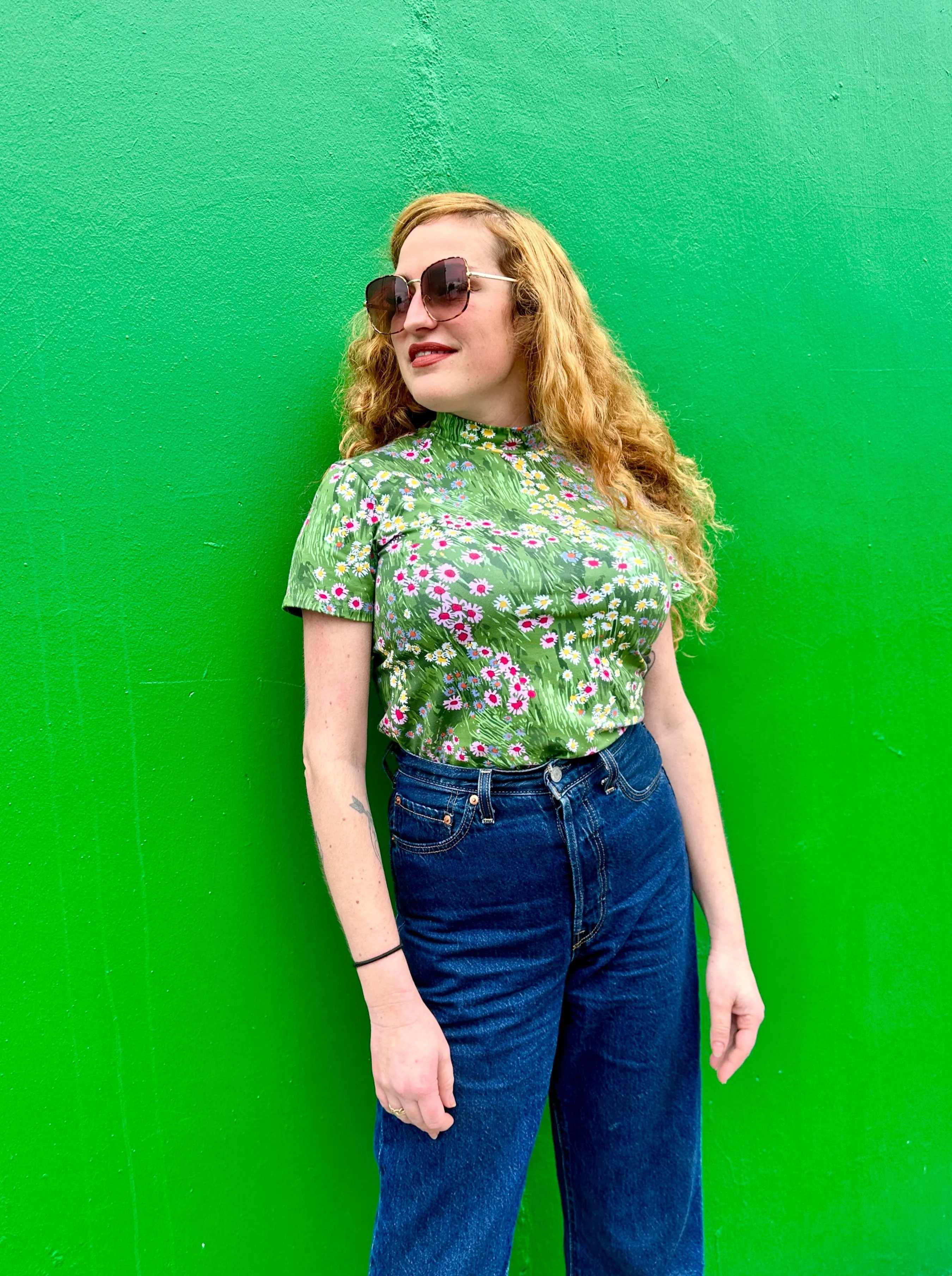 Mock Neck Meadow sold by Nooworks