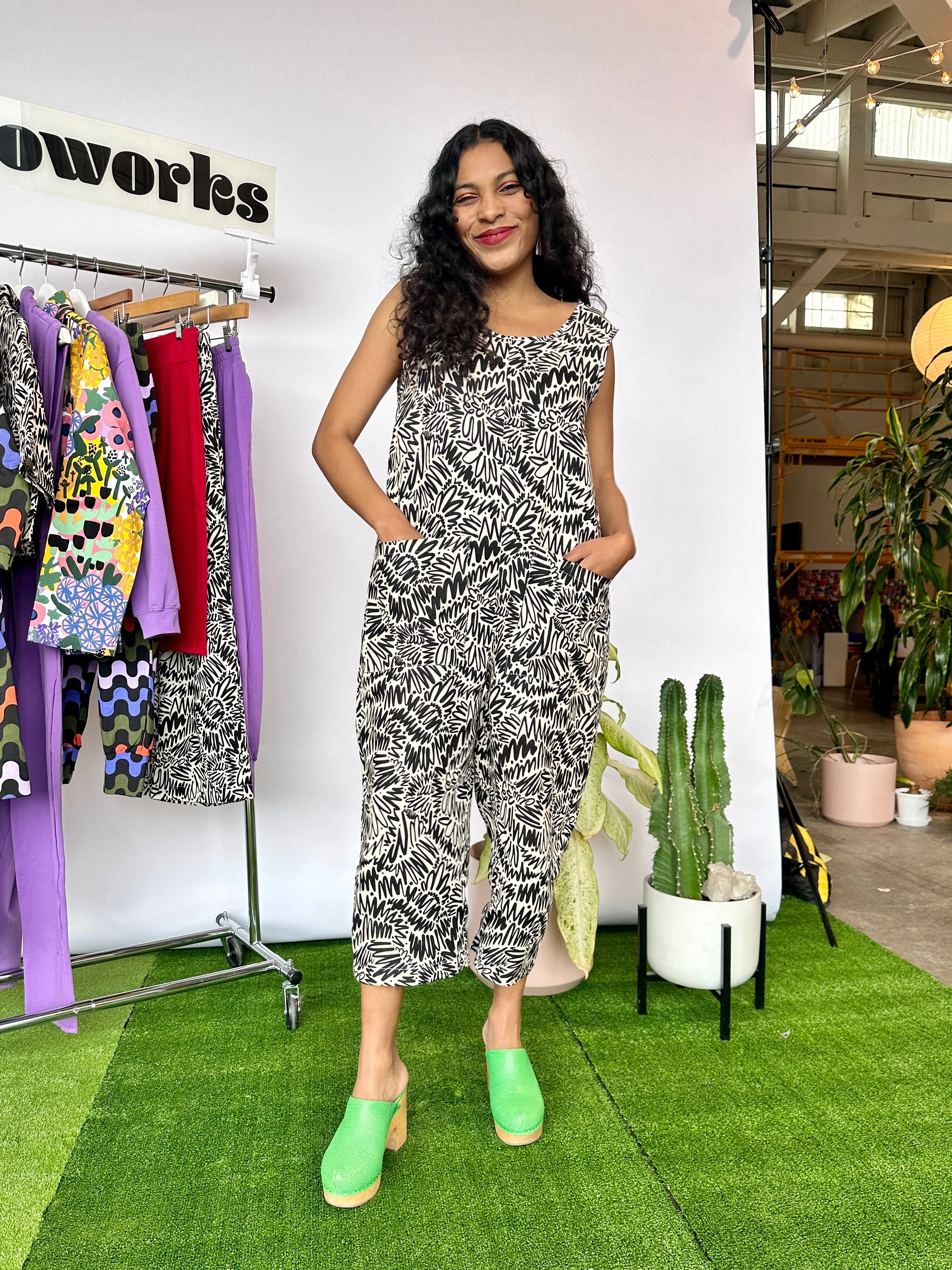 Linen Garden Suit Zig Zag sold by Nooworks product image thumbnail 2