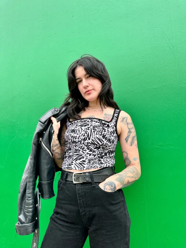 Fiona Tank Zig Zag sold by Nooworks