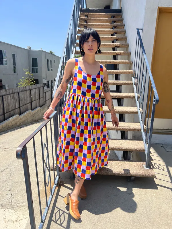 Linen Naomi Grid sold by Nooworks