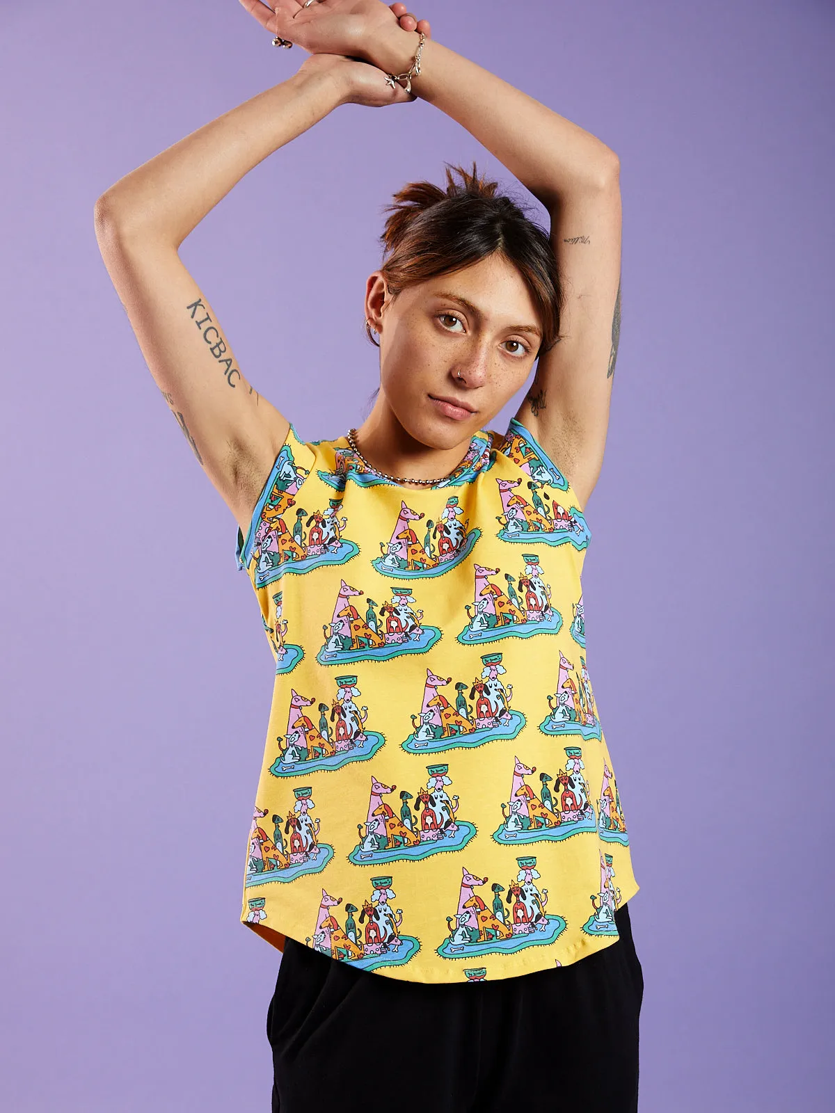 Muscle Tee Dog Party sold by Nooworks product image thumbnail 2