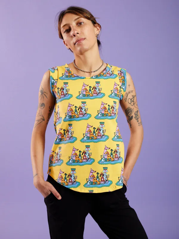 Muscle Tee Dog Party sold by Nooworks