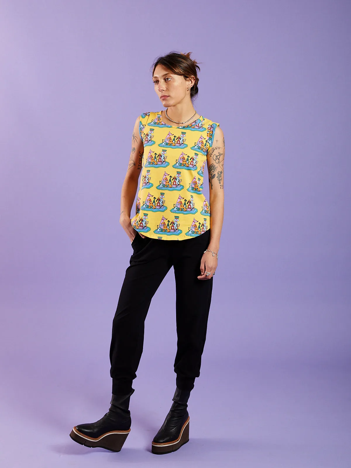 Muscle Tee Dog Party sold by Nooworks product image thumbnail 5