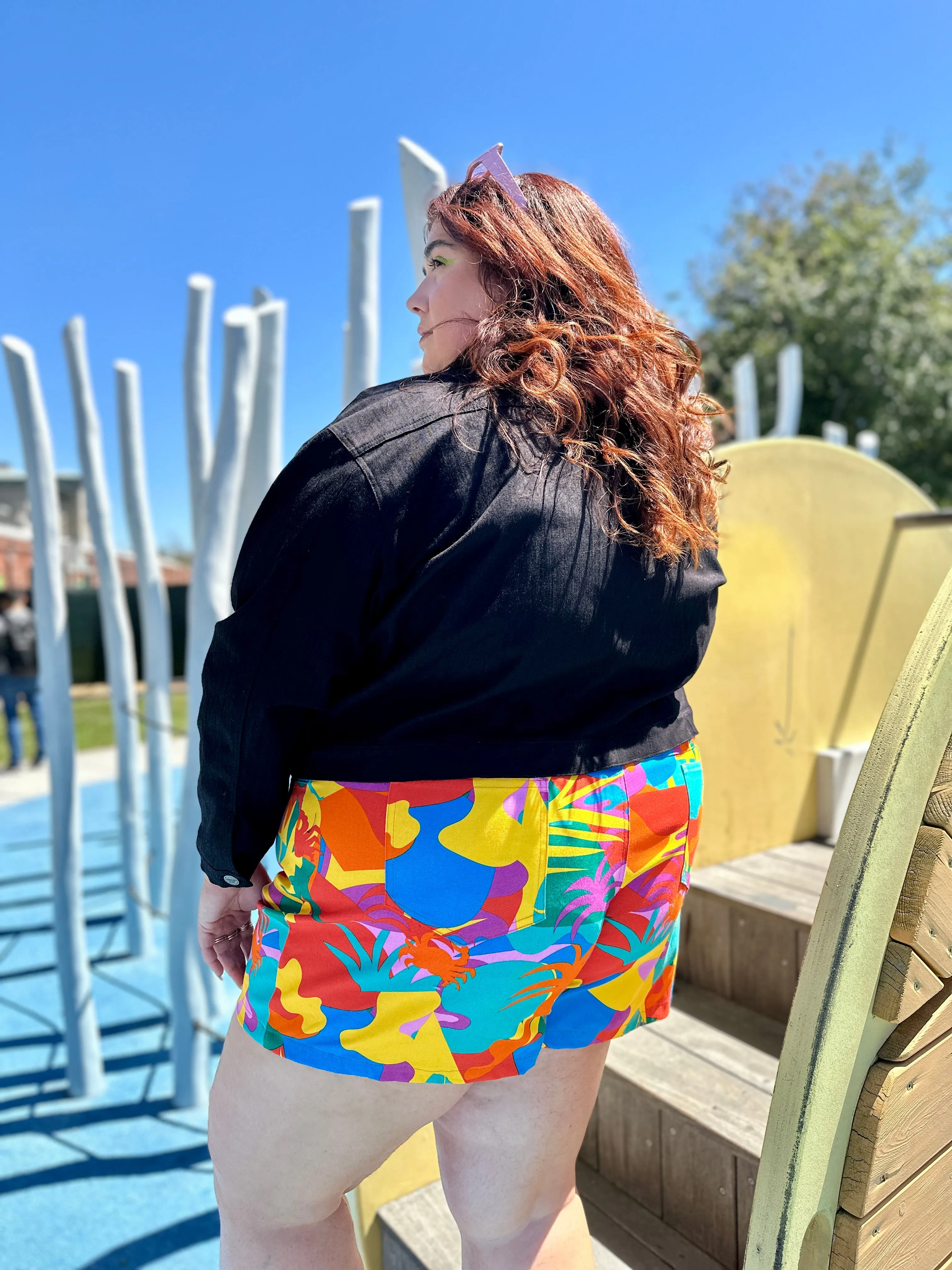 Twill Shorty Jacket Black Overdye sold by Nooworks product image thumbnail 4