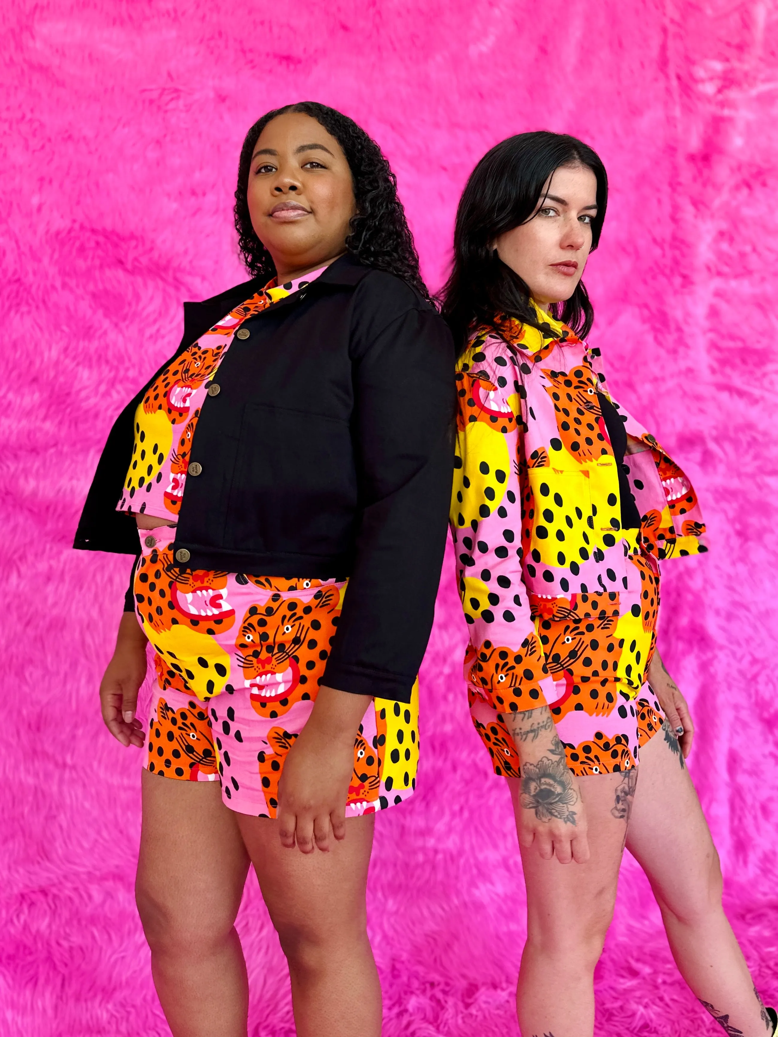 Twill Shorty Jacket Black Overdye sold by Nooworks product image thumbnail 5